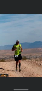 Me Running in the Desert