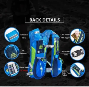 AONIJIE E885 Hydration Backpack Vest is a high-performance 5.5L capacity Running Vest Features