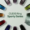 CUDIS 002 Sporty Smart Ring backed with an AI COACH